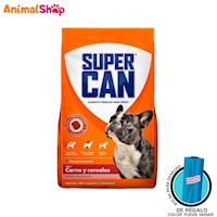 Comida Perro Adulto Supercan Carne Cereales Pequeña 3Kg